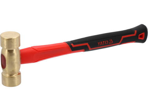 BRASS HAMMER WITH FIBERGLASS HANDLE 1000G [1]
