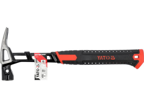 CLAW HAMMER WITH METAL HANDLE 450G [2]