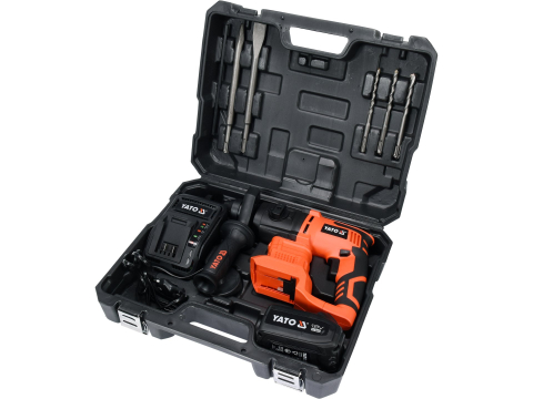 ROTARY HAMMER 18V SDS PLUS 2.4J WITH SHOEING FUNCTION - BATTERY 3 AH [2]