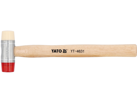 Răngi, dălți și târnăcoape - PU / NYLON HEADS MALLET WITH WOODEN HANDLE