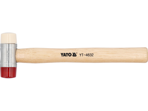 Răngi, dălți și târnăcoape - PU / NYLON HEADS MALLET WITH WOODEN HANDLE