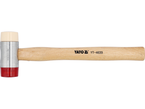 Răngi, dălți și târnăcoape - PU / NYLON HEADS MALLET WITH WOODEN HANDLE