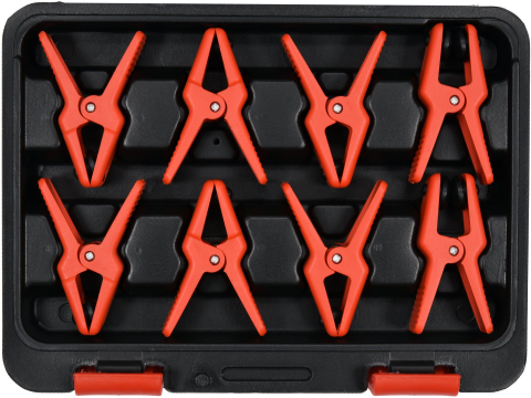 Scule speciale - 8PCS STEEL LINE CLAMPS SET