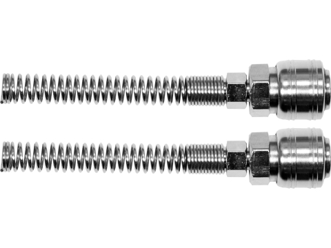 Scule pneumatice - 2PCS KIT OF EUROPEAN QUICK COUPLER WITH SPRING (5*8MM, F)