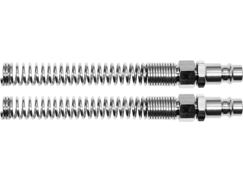 Scule pneumatice - 2PCS KIT EUROPEAN QUICK COUPLER WITH SPRING, HOSE SIZE 5X8MM MALE