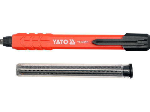 Articole pentru marcaje - AUTOMATIC CAPRENTER'S / MASONRY PENCIL WITH SPARE LEADS