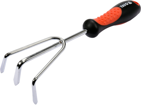 Scule de mână pentru grădinărit - CULTIVATOR, CHROME PLATED 270 MM