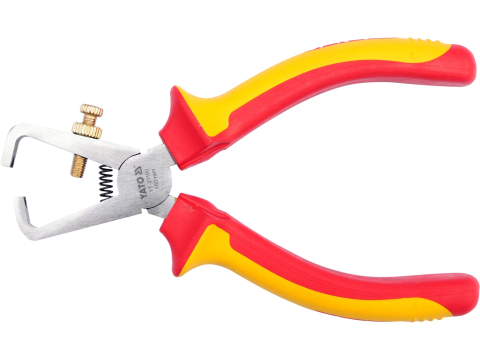 WIRE STRIPPING PLIERS, INSULATED 160MM VDE [1]