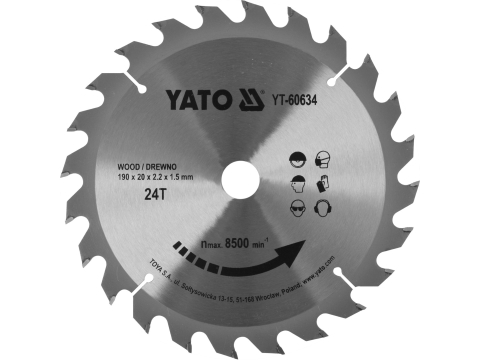 Taiere - TCT WOOD BLADE 190X24X20