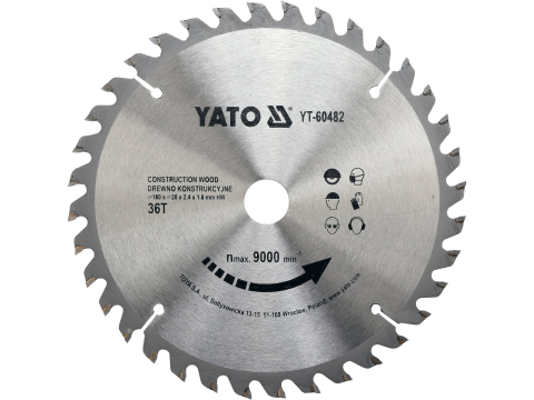 Taiere - TCT CIRCULAR SAW FOR CONSTRUCTION WOOD 180X20MM