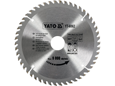 Taiere - TCT CIRCULAR SAW BLADE FOR CUTTING WOOD 184X50X30 MM