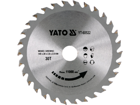 Taiere - TCT CIRCULAR SAW FOR WOOD 140*20MM