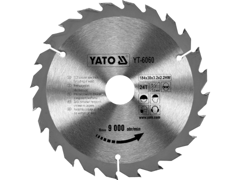 Taiere - TCT CIRCULAR SAW BLADE FOR CUTTING WOOD 184X24X30 MM