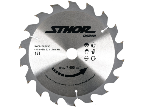 Taiere - TCT BLADE FOR WOOD D185 T18 D20