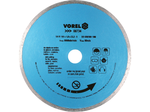 Taiere - DIAMOND BLADE CONTINIOUS RIM - 180MM