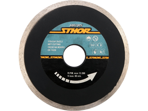 Taiere - DIAMOND BLADE CONTINOUS RIM - 115MM
