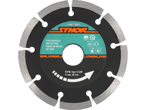 Taiere - DIAMOND BLADE "SEGMENT" - HS 115MM