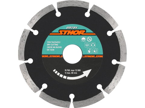 Taiere - DIAMOND BLADE "SEGMENT" - HS 125MM
