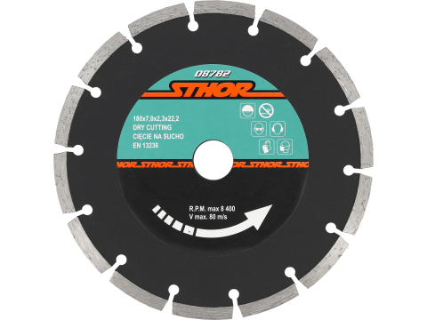 Taiere - DIAMOND BLADE "SEGMENT" - HS 180MM