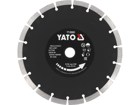 Taiere - DIAMOND BLADE SEGMENTED FOR CONCRETE 230MM
