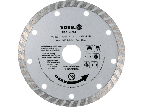 Taiere - DIAMOND BLADE TURBO - 125MM