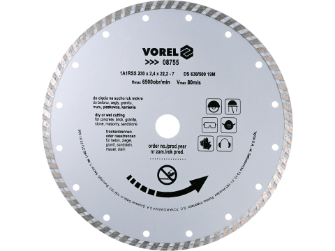Taiere - DIAMOND BALDE TURBO - 230MM