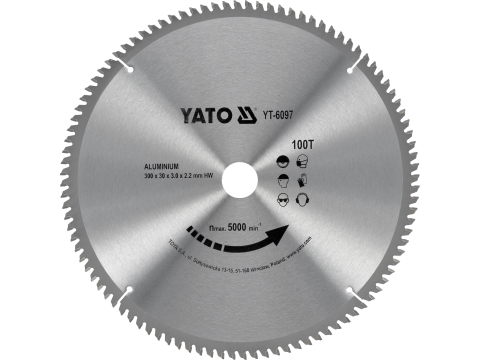 Taiere - TCT CIRCULAR SAW BLADE FOR ALUMINIUM 300X30X100 MM