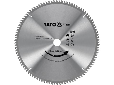 Taiere - TCT CIRCULAR SAW BLADE FOR ALUMINIUM 350X30X100 MM