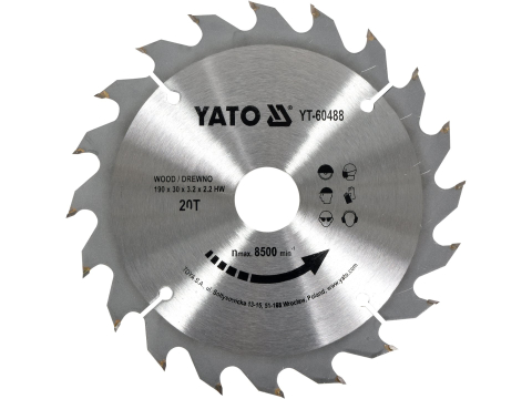 Scule electrice - TCT CIRCULAR SAW BLADE FOR CUTTING WOOD 200X24X30 MM