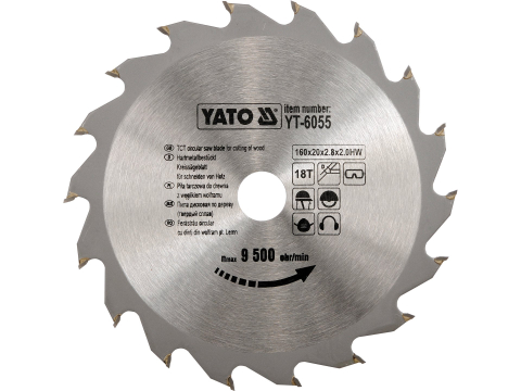 Taiere - TCT CIRCULAR SAW BLADE FOR CUTTING WOOD 160X18X20 MM