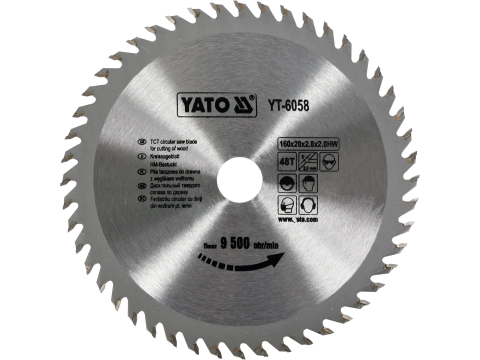 Taiere - TCT CIRCULAR SAW BLADE FOR CUTTING WOOD 160X20X48 MM
