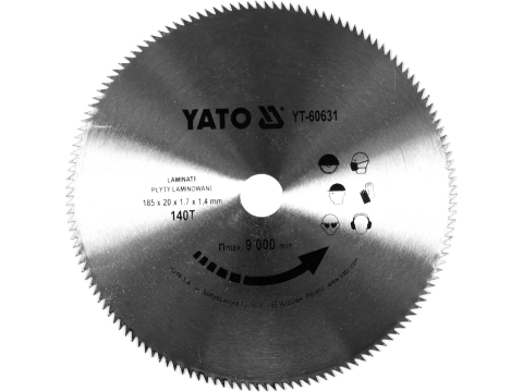 Taiere - CIRCULAR SAW BLADE FOR LAMINATES 185MM/140T