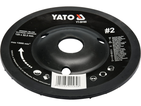 TAPERED RASP DISC 125MM NO2 [2]
