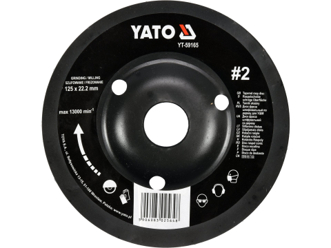 Scule electrice - TAPERED RASP DISC 125MM NO2