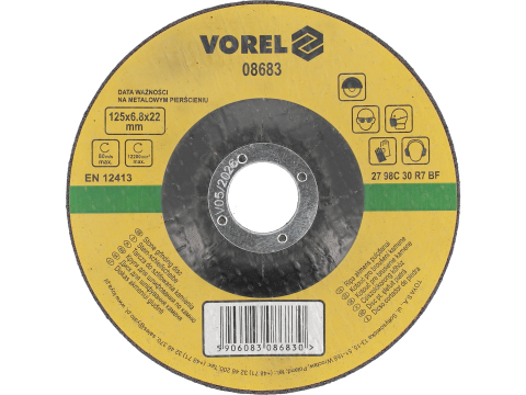 Taiere - STONE GRINDING DISC 125X6,8X22