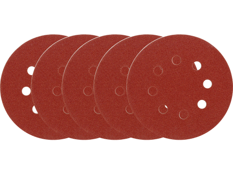 Scule electrice - ABRASIVE DISC SET WITH HOLES (WITH VELCRO)