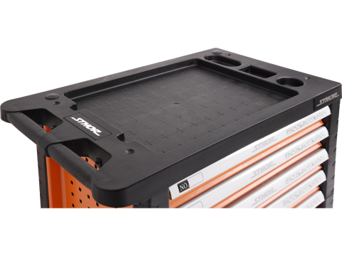 6 DRAWERS ROLLER CABINET WITH TOOL INSERT, 302PCS [5]
