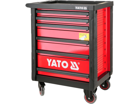 ROLLER CABINET 6 DRAWERS, ANTI-SLIP WORKTOP [3]