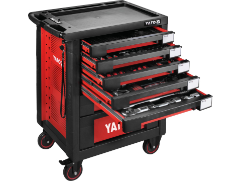 Dulapuri - 7 DRAWERS ROLLER CABINET W/ TOOLS 165PCS