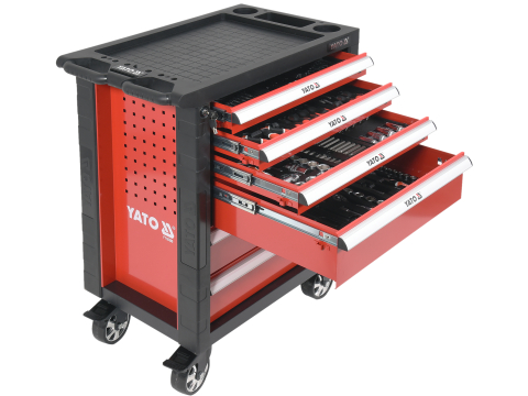 Dulapuri - ROLLER CABINET WITH TOOLS INSERT, 177PCS
