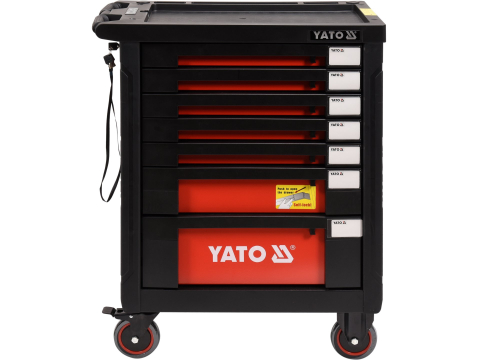 SERVICE TOOL CABINET WITH TOOLS, 7 DRAWERS 211PCS [2]