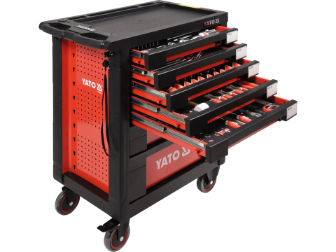 Dulapuri - SERVICE TOOL CABINET WITH TOOLS, 7 DRAWERS 211PCS