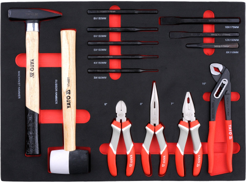 SERVICE TOOL CABINET WITH TOOLS, 7 DRAWERS 211PCS [7]