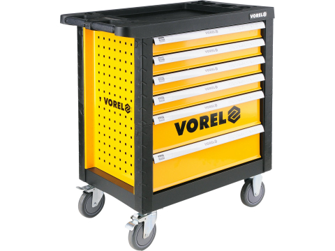 6 DRAWERS ROLLER CABINET WITH TOOL INSERT / 177PCS [1]