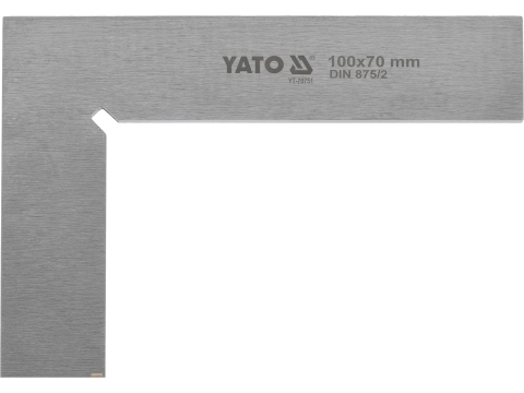Instrumente de măsură și control - FLAT EDGE CONTROL SQUARE 100X70MM