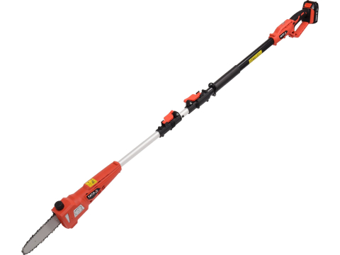 Scule electrice cu acumulator - TELESCOPIC CHAIN SAW 18V, GUIDE BAR 8'' - BATTERY 2 AH