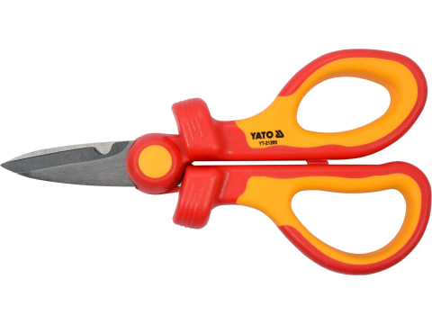 Scule de mana izolate VDE - INSULATED ELECTRICIANS SCISSORS SIZE: 160MM VDE