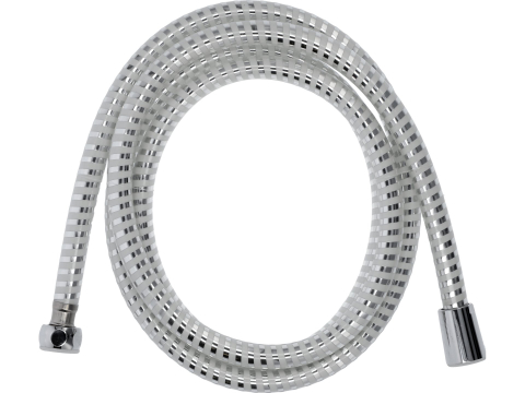 Casă și grădină - SHOWER HOSE 2.0M PVC CHROME-WHITE