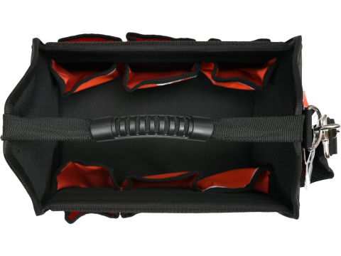 OPEN TOTE TOOL BAG 12" WITH HANDLE OF NYLON STRAP [2]