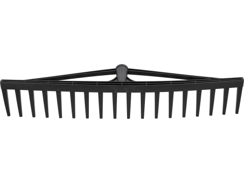 Scule de mână pentru grădinărit - PLASTIC RAKE WITH 18 TEETH